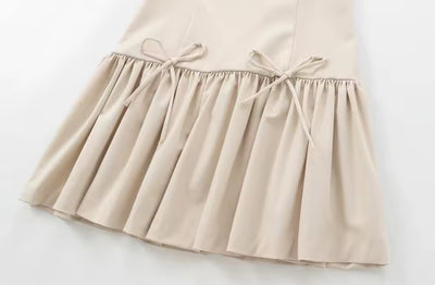 Robe Sans Manches avec Nœuds – CLÉMENCE
