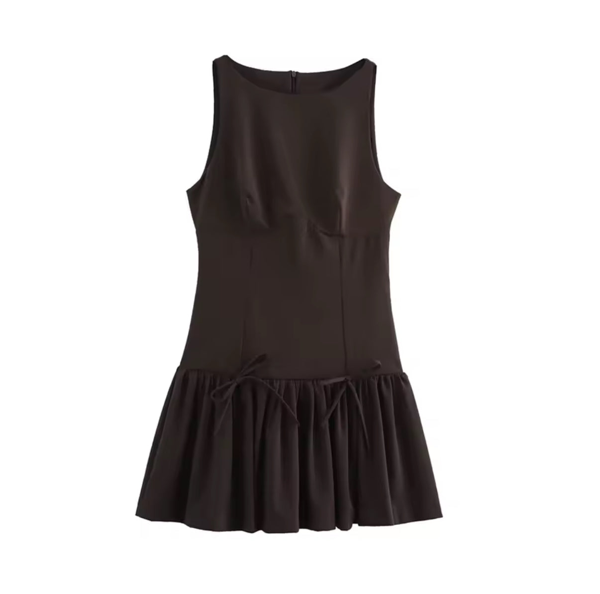 Robe Sans Manches avec Nœuds – CLÉMENCE
