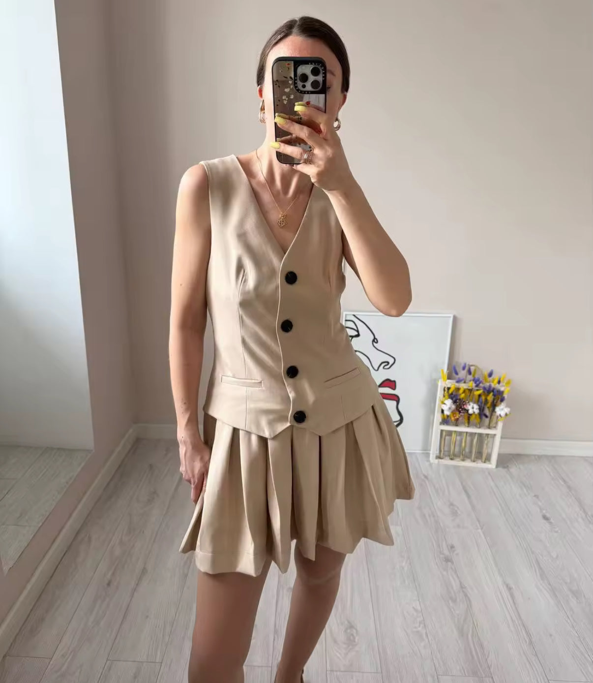 Robe Chic Sans Manches - MANON