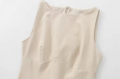 Robe Sans Manches avec Nœuds – CLÉMENCE
