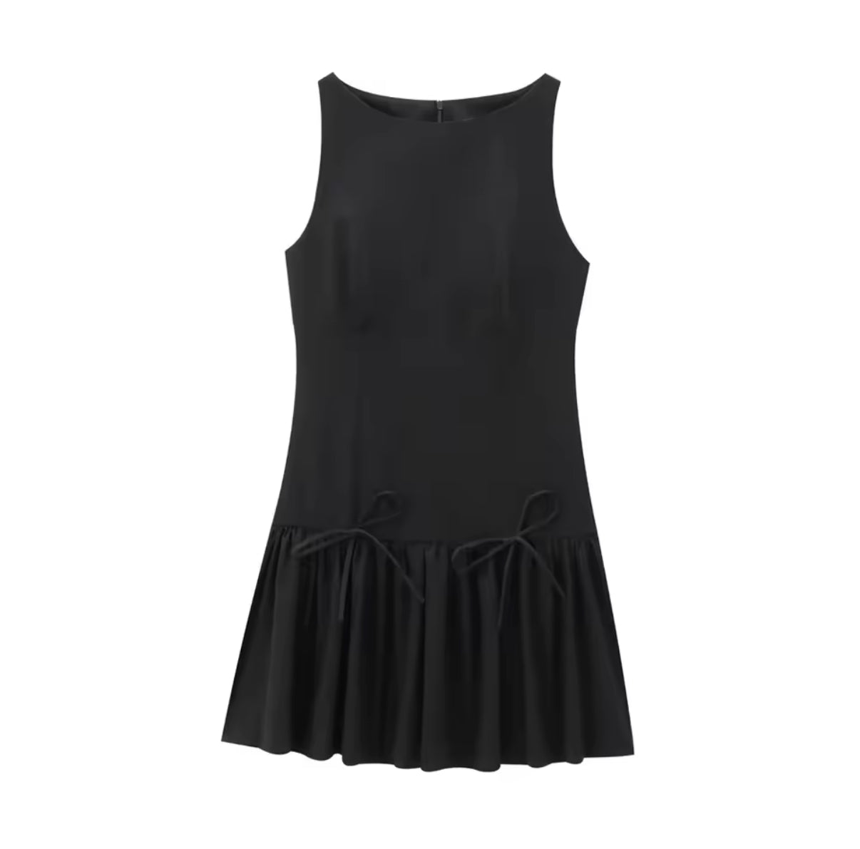 Robe Sans Manches avec Nœuds – CLÉMENCE