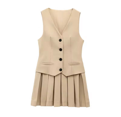Robe Chic Sans Manches - MANON