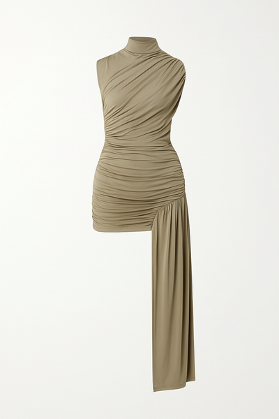 Robe à Traîne Asymétrique – ANAÏS