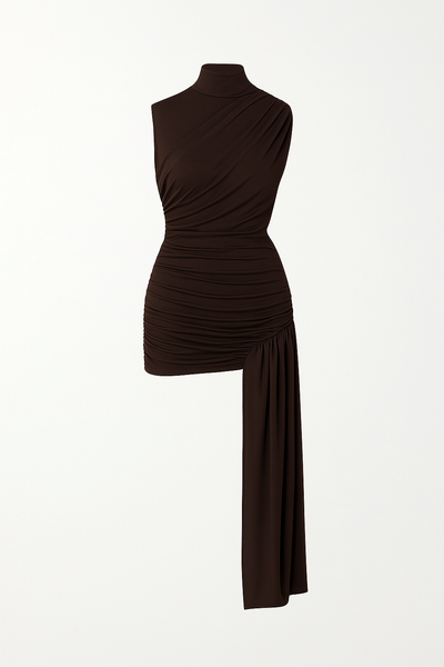 Robe à Traîne Asymétrique – ANAÏS