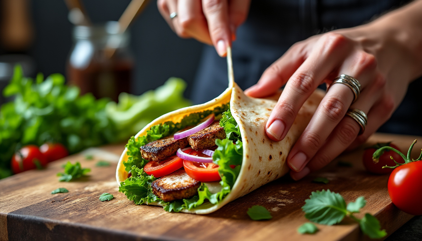 découvrez comment plier un wrap facilement et efficacement pour éviter qu'il ne se défasse. suivez nos astuces simples pour déguster votre wrap sans en mettre partout.