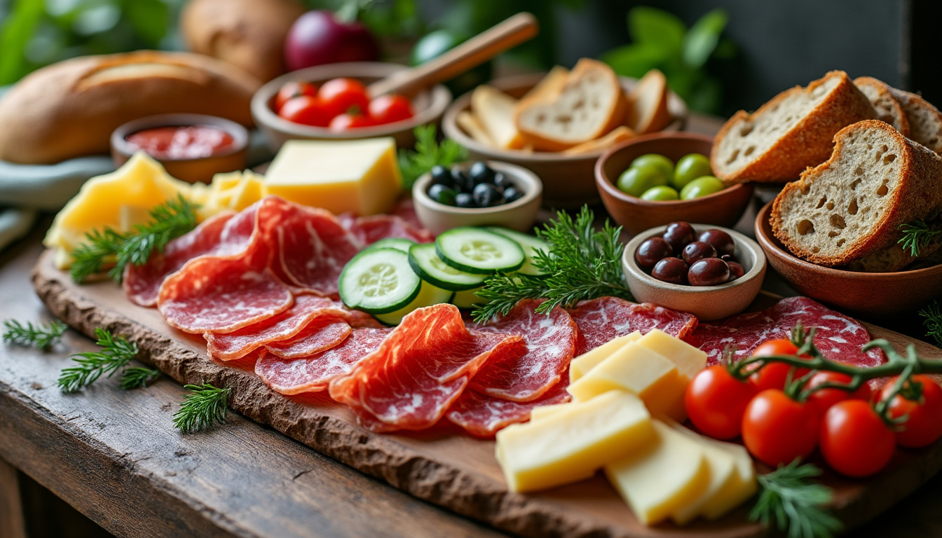 découvrez notre guide complet pour composer un buffet froid équilibré et savoureux pour 10 personnes, idéal pour vos repas conviviaux et événements.