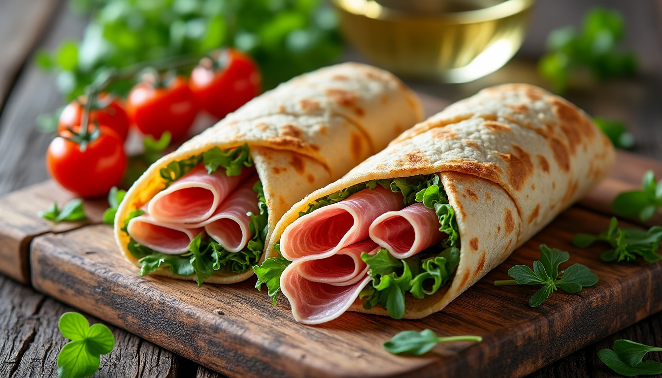 découvrez notre recette facile et rapide de wrap apéro jambon, idéale pour vos moments conviviaux et vos apéritifs gourmands.
